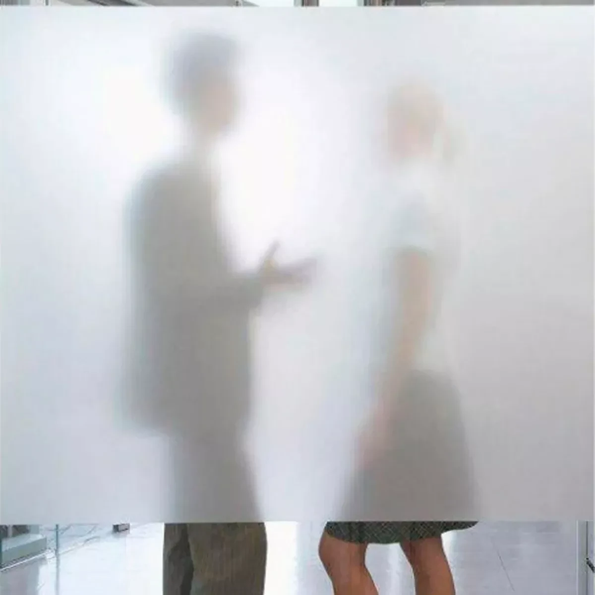 Frosted Adhesive For Bathroom Shower Enclosures Windows Glass 6m X 1m