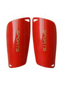 2 件装足球护腿板运动护胫板加厚双层插入式护脚板