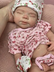 1 Pc 18 Inch Pascale Full Body Silicone Bebe Reborn Girl Handmade 3D Painted Skin Newborn Silicone Babies For Children Gifts - Silicone Doll - View 9