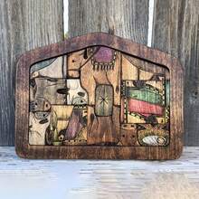 Rompecabezas de madera de Jesús, rompecabezas del Nacimiento, accesorio de decoración del hogar del Misterio del Nacimiento - Multicolor - Ver 2