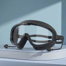 Unisex Large Frame Swimming Goggles, High-Definition Waterproof And Anti Fog Swimming Goggles, Eye Protection, Fashionable Diving Equipment, Beach Essentials, Beach Accessories, Pool Float - Multicolor - View 12