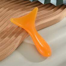 Resin Arched Gua Sha Scraper For Neck Massage, Lymph Acupoint Meridian Board - Multicolor - View 8