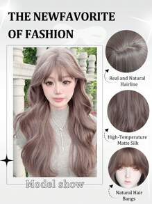 Peruca Sintética de 26 Polegadas para Mulheres Brancas Sensationnel Wigs