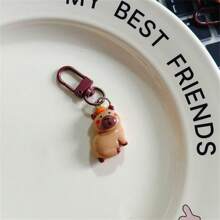 Cute Capybara Keychain - Resin Cartoon Animal Charm, Suitable For Bags And Backpacks, Perfect Birthday Gift - Multicolor - View 11