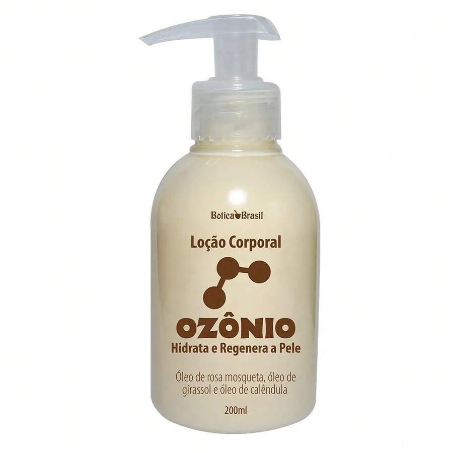 Lucys Ozone Body Lotion With Ozonized Rosehip Oil, Calendula, Sunflower Oil 200ml - trắng - Xem 1