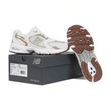 New Balance 530 Beige Aluminum Sneakers MR530GB - Beige - View 5