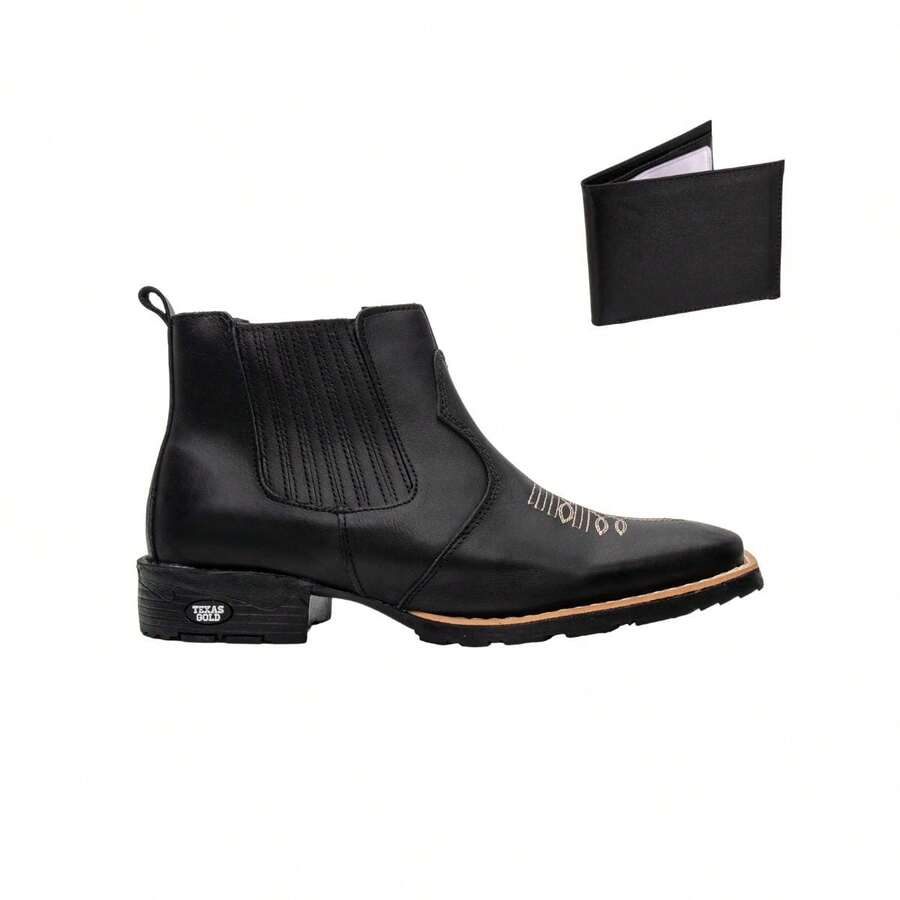 Men's Texas Gold Texan+Wallet - màu đen - Xem 1