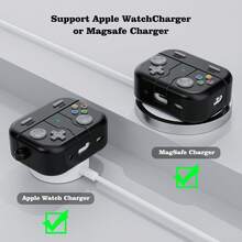 1 pieza Funda protectora de silicona con diseño de consola de videojuegos retro para AirPods Pro y Pro 2, cubierta antideslizante y amigable con la piel, regalo de cumpleaños - Blanco - Ver 3