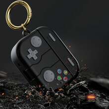 1 pieza Funda protectora de silicona con diseño de consola de videojuegos retro para AirPods Pro y Pro 2, cubierta antideslizante y amigable con la piel, regalo de cumpleaños - Blanco - Ver 5