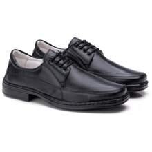 Comfortable Men's Leather Shoes - màu đen - Xem 3