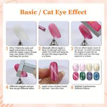 Lavender Violets Gel-Nagellack, 25 Stück, Blühendes Gel/Basis/glänzend/matt, Decklack, Punktier-/Zeichnungs-Nagelpinsel, Maniküre, Frühherbst, Orange-Grün, Farbwechsel, Katzenaugen-Effekt, Magnete, UV-LED-Lack, C404