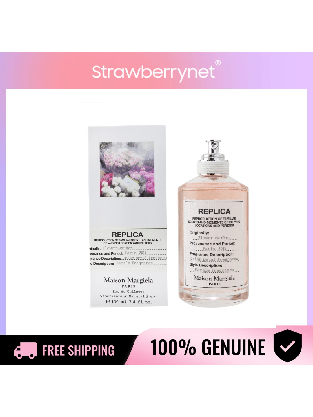 Maison Margiela Replica Flower Market Eau De Toilette Spray 100ml