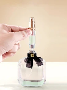 1 件 5ml 时尚可填充香水旅行雾化器，古龙水喷雾器瓶，便携式豪华迷你皮革香水喷雾器，适合约会、办公室、旅行、运动、骑自行车 - 彩色 - 查看 5