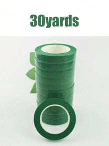 1/2" Wide Floral Tapes, Self-Adhesive Garden Tape For Bouquets, Stems, Pistils Wrap, Floral Shop Diy Handicrafts Supplies, Wedding Decoration And Packaging, Floral Crafts Supply,Wedding Bouquet,Dark Green,Light Green,Grass Green,Dark Brown,Christmas Decorations, Halloween Decorations,Home, Office, And Garden Decorations,Festival - Multicolor - View 18