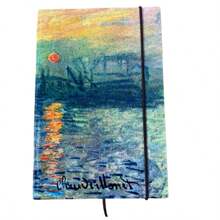 Sketchbook Notebook For Drawing 21x14 Cover Artwork Print, Sunrise - Without Line For Drawings Or With Line For Notes - 印刷品,日出 - 查看 3