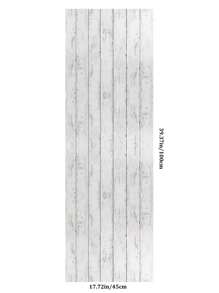 Giấy dán tường họa tiết vân gỗ màu trắng tự dính 1m/3m, miếng dán tường PVC chống thấm nước và chống ẩm cho phòng ký túc xá, phòng ngủ, trang trí tủ, miếng dán cải tạo, tấm ốp tường bong tróc, giấy dán tường, giấy dán tường, vật dụng trang trí mùa xuân làm mới ngôi nhà của bạn, miếng dán trang trí Rama - Đen và trắng - Xem 11