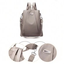Anti Theft Backpack Women Backpacks Multifunctional Travel Backpack - 黑色 - 查看 4