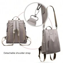 Anti Theft Backpack Women Backpacks Multifunctional Travel Backpack - 黑色 - 查看 3