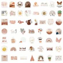 100 张圣经贴纸乙烯基贴纸剪贴簿、日记、笔记本电脑、保险杠、滑板、水瓶、电脑、电话、卡通、安全帽、汽车贴纸 - 彩色 - 查看 3