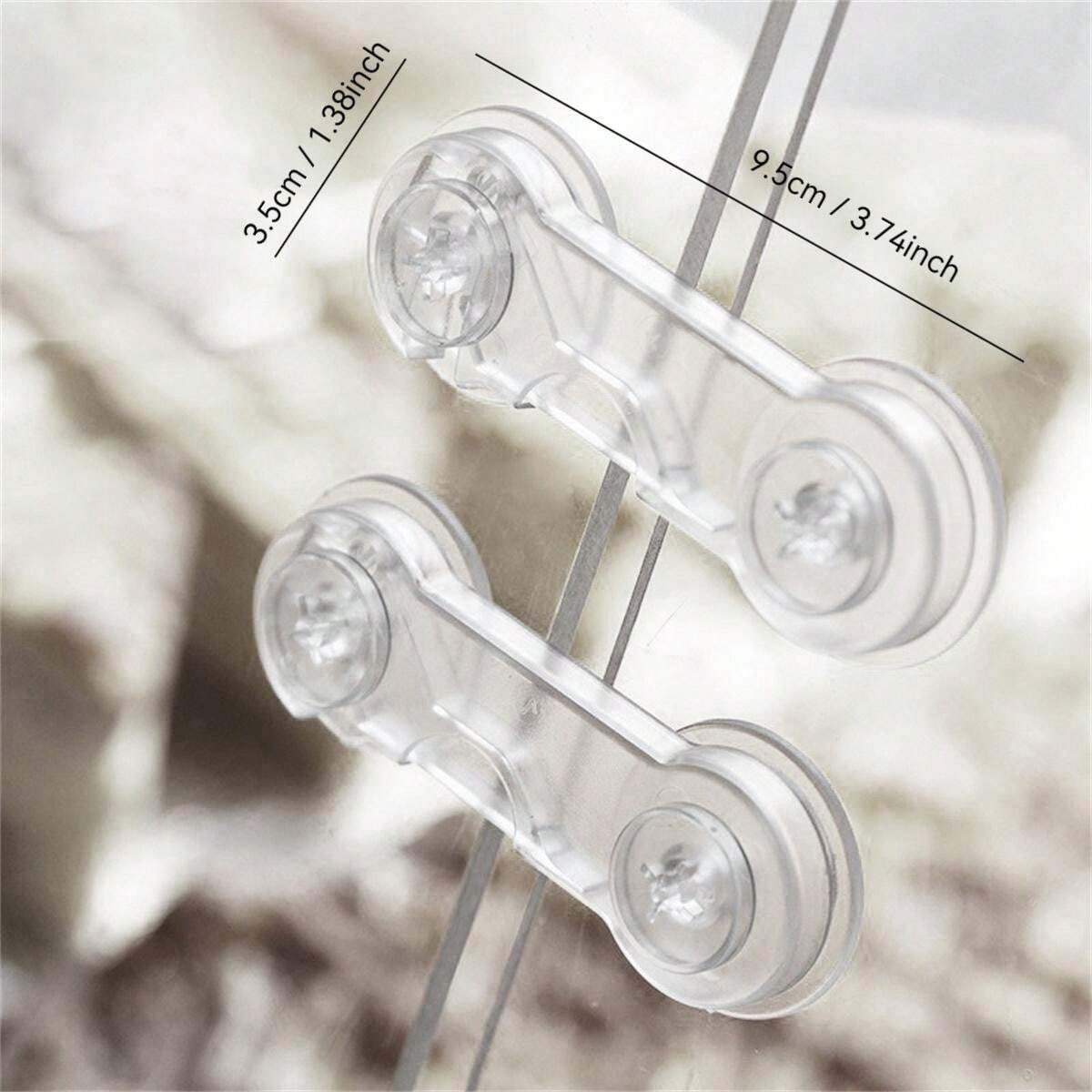 3 Serrures Sécurité Enfant EUDEMON - Sangles Transparentes Pour Tiroirs, Frigo, Placards