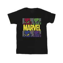 Marvel Mens Spider-Man Pop Art T-Shirt (Black)