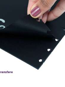 Smart Notebook, Plain Black Refill Sheet - 尺寸 A5(14x20 公分)*** 檢查尺寸 *** - 查看 2