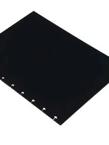 Smart Notebook, Plain Black Refill Sheet - 尺寸 A5(14x20 公分)*** 檢查尺寸 *** - 查看 3