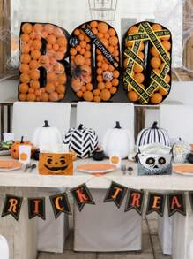 1pc Halloween Themed Cartoon Paper Towels For Decoration Tissue Box Cover For Living Room Bedroom Office Hotel Restaurant Tea Table