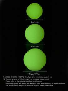 1个夜光实心橡胶球互动狗狗玩具，适合训练，具有弹跳和耐啃咬功能。宠物玩具，狗狗玩具，大/中/小型犬玩具，让您心爱的狗狗玩得不亦乐乎。