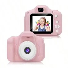 Cámara digital para niños, fotografía - Rosa - Ver 2