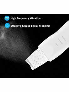 Ultrasonic Exfoliating Peeling Deep Facial Cleansing Blackhead Removal Anti-Wrinkle Skin - 白色 - 查看 7