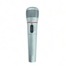 Professional Wireless Microphone Wireless Noiseless Silver Wg307 - Bạc - Xem 2