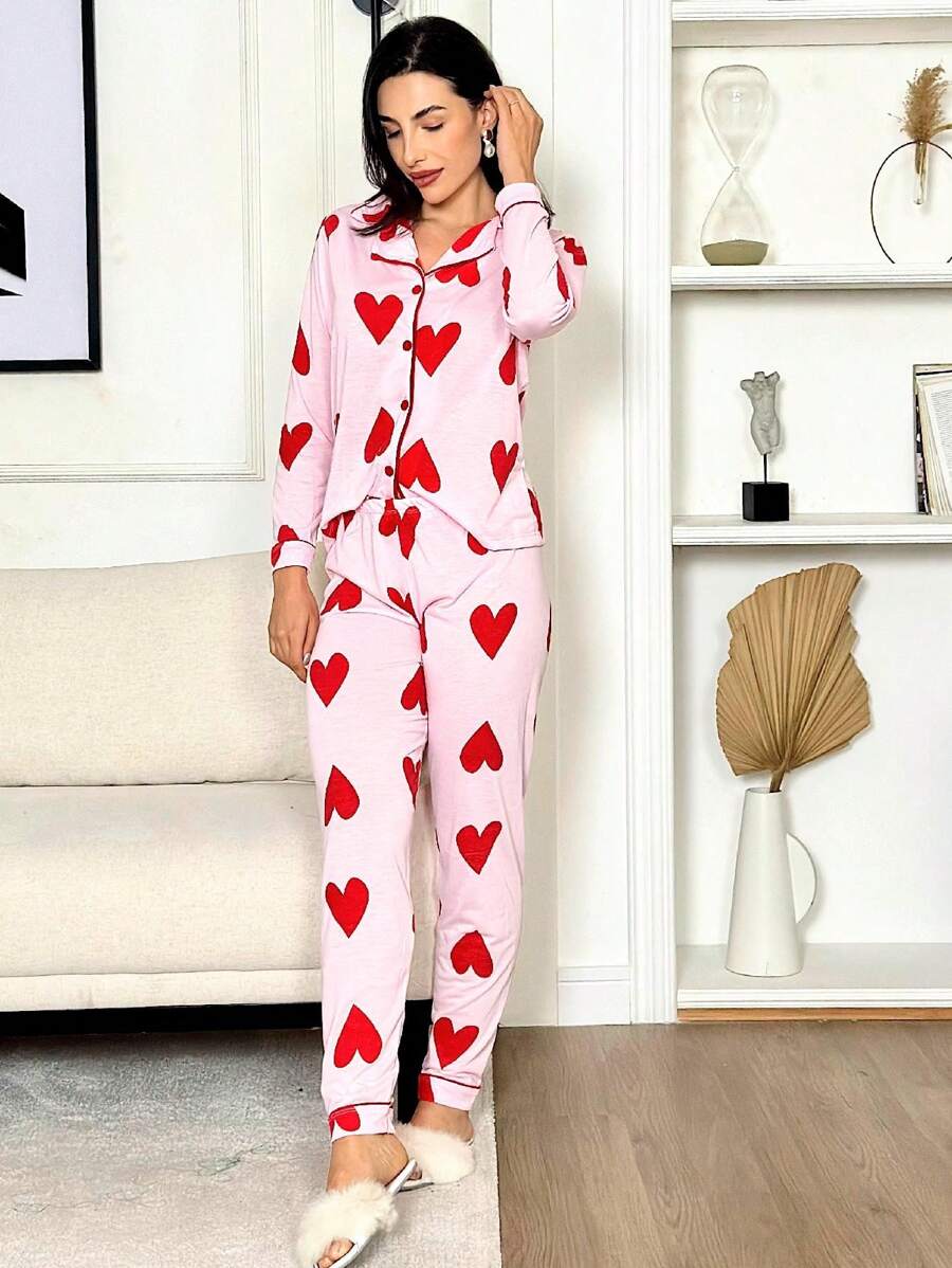 Maternity Sleepwear - Baby Pink - View 1