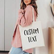 Borsa a tracolla personalizzata, borse promozionali personalizzate, borse a tracolla con foto, borse a tracolla con immagini, borse della spesa personalizzate, borse a tracolla con immagini personalizzate, borse a tracolla personalizzate, regali foto personalizzati, regali anniversario, regali per la coppia, regali per il fidanzato/lui/marito/papà, regali per la fidanzata/lei - Bianco - Visualizzare 3