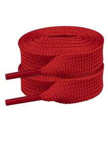 1 Pair 120cm/47.24in Flat Shoelaces, For Athletic Shoes, Unisex