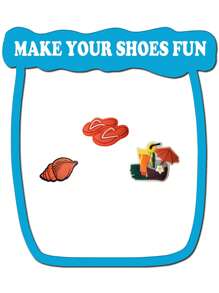 28pcs/Set Summer Hawaii Series DIY Shoe Charms, Suitable For Shoes, Keychains, Sandals, Beach Bags Etc., Made Of PVC Material, High-Quality Decorative Accessories, Great Gift For Christmas, Birthday, Party, Summer, School And More - Multicolor - View 4