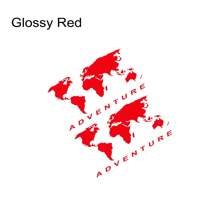 2Pcs Car Side Body Sticker Graphics World Map Adventure Edition Decor Decal For Van SUV Camper RV Motorhome Camper Caravan MPV  MINIBus Auto DIY Vinyl Cover - 60x32cm/23.62x12.6inch - View 12