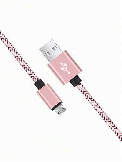 20W Micro USB 数据线 [1/2 条装/3.3/6.6/9.9 英尺]，快充线，安卓充电线，长款安卓手机充电线，兼容三星 Galaxy S7 S6 Edge J7 S5 Note 5 4 G4 K40 K20 MP3 诺基亚快速数据线