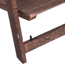 Dazone 4 层梯子架子储物架可折叠花架植物支架复古书架书柜收纳架展示架室内室外户外装饰