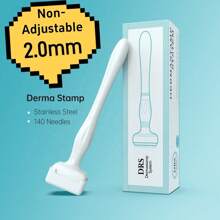 可调节微针印章，微针滚轮替代品，带针帽的可重复使用微针笔，面部和身体护肤工具，促进头发和胡须生长，微针印章，微针，米诺地尔，美容，护肤产品，水疗，自我护理，护肤工具，面部护理，美容用品，按摩，面部按摩工具，面部滚轮