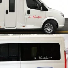 Graphics Mountain Adventure Decor Decals Motorhome Stripes Vinyl Stickers For Camper Van Horsebox Caravan RV Car Tuning Accessories - 100x20cm/39.37x7.87inch - View 5