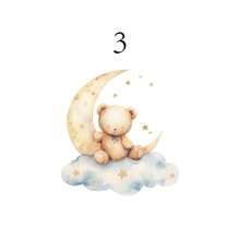1個個性化客製化姓名月亮動物夜燈，生日禮物，給孩子和朋友的禮物，臥室裝飾，派對裝飾，開學季禮物，教師節，情人節，聖誕節，萬聖節，溫馨氛圍，美學家居 - 彩色 - 查看 22