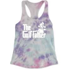 The Golf Father Golfing Dad  Racerback Tank Top For Women