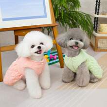 24 件蜜蜂连衣裙，宠物衣服，猫夹克，狗腿连衣裙，秋冬新品，动物服装，小宠服饰，开衫连衣裙，百搭狗衣服，宠物用品，热销新品，保暖装，蜜蜂棉服，牵引锁连衣裙，欧美热销，英伦风动物服装，狗衣服，四腿服装 - 綠色 - 查看 6