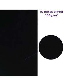 Smart Notebook, Plain Black Refill Sheet - 大尺寸(20x27 公分)*** 檢查尺寸 *** - 查看 4