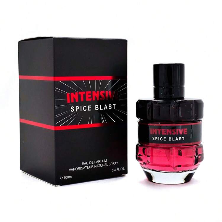 INTENSIVO SPICE BLAST LOVALI 100ML AMADERADO Perfume perfumado para hombre. Una fragancia masculina sofisticada adecuada para regalar. - Rojo - Añade 1