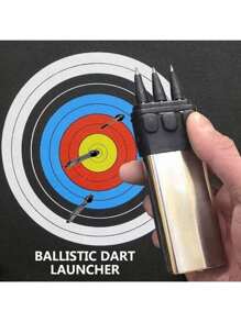 POPOTR Huge Power Throwing Dart Gun Hunting Tool Quiet Pleasant Surprising Gift Stress Relief Toy - Black - View 1