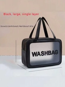 3件/1件双层旅行化妆包，洗漱包，手提包，化妆包，沙滩包，干湿分离袋，游泳包，女生化妆包，护肤包，卫生巾袋，防水旅行洗衣袋，带挂钩多功能收纳袋，防水袋，适用于洗漱包、化妆包、收纳、化妆品整理、化妆品收纳盒、小型化妆包、化妆包、圣诞礼物、小袋子、手拿包/小手提包、化妆品整理盒、小袋子、刷子收纳盒、迷你袋、大容量袋、女士礼物、圣诞礼物、女士礼物创意、小袋子、化妆包、旅行必备 - 彩色 - 查看 10