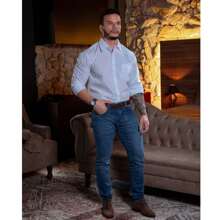 Versatile And Comfortable Men's Oxford Suede Dress Shoe - Cà phê nâu - Xem 7