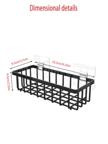 1pc ABS Plastic Kitchen Sink Stand Kitchen Sink Counter Quick Drain Sponge Stand Kitchen Sink Storage Box Automatic Drain Rag Stand Dish Towel Stand,Bag,Organizer,Storage,Kitchen - Grey - View 9